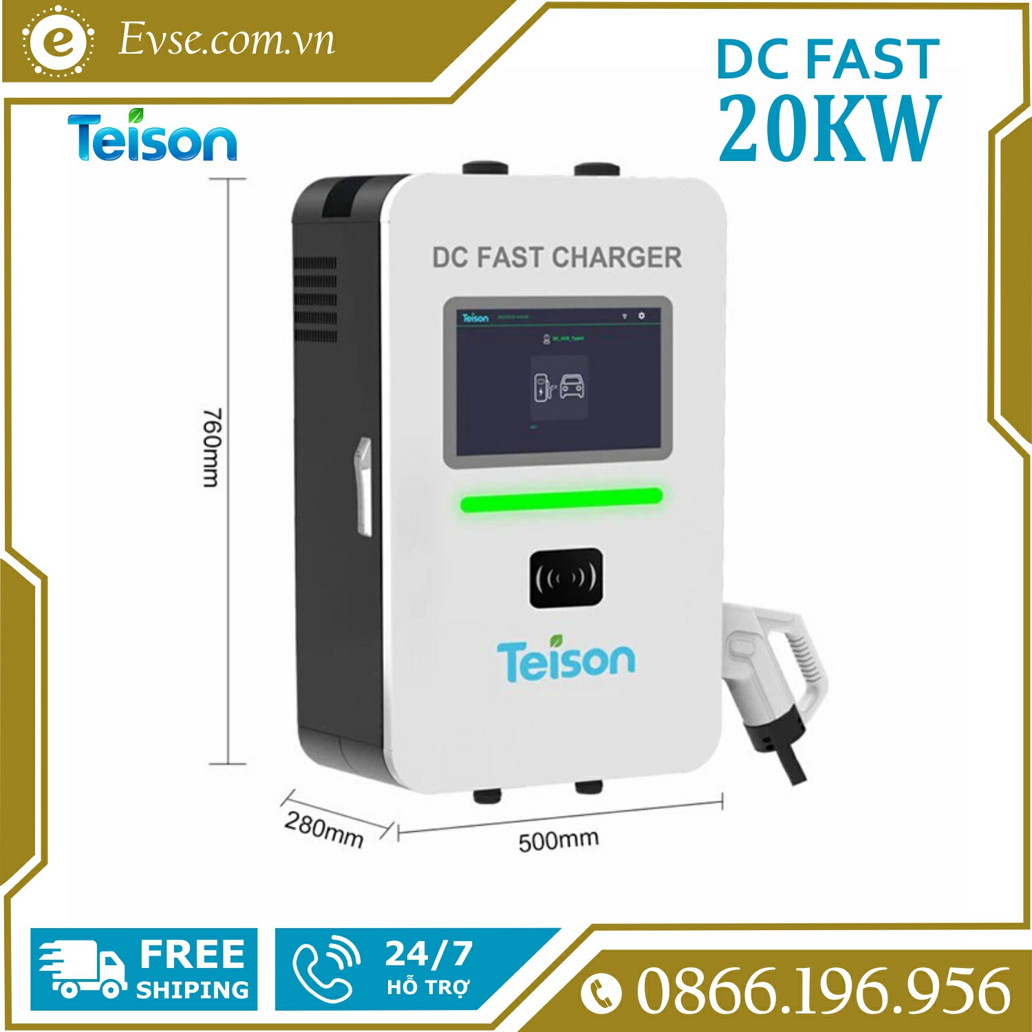 EVSE VN | Giải pháp lưu trữ năng lượng (BESS) và Hệ thống trạm sạc xe điện toàn diện